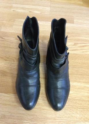Фірмові шкіряні чоботи janet d(німеччина),чобітки,черевики,ботильйони+подарунок1 фото