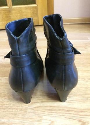 Фірмові шкіряні чоботи janet d(німеччина),чобітки,черевики,ботильйони+подарунок5 фото