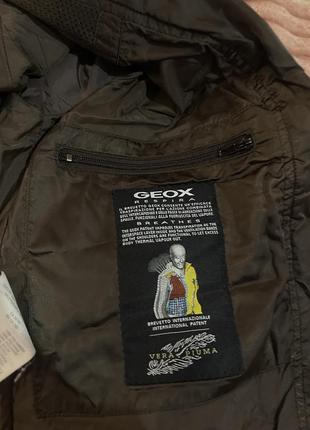 Шоколадная куртка geox7 фото