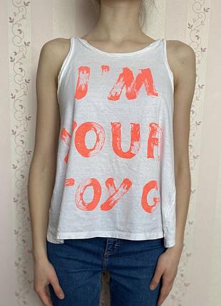 Майка женская асимметричная спина