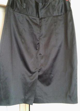 Красивая юбка из стрейч атласа фирмы a/wear2 фото