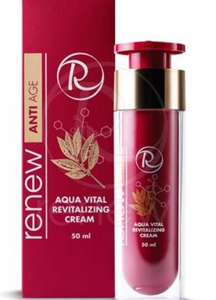 Renew anti age aqua vital revitalizing cream антивозрастной солнцезащитный увлажняющий крем 50мл