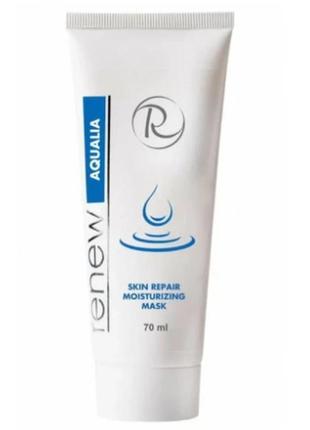 Маска для экстраувлажнения renew aqualia skin repair moisturizing mask