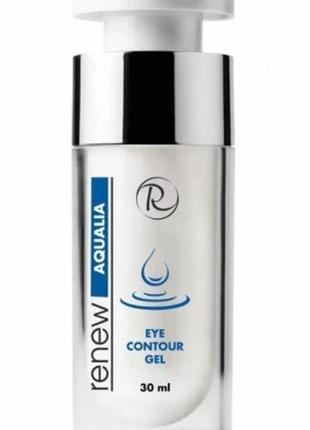 Активный увлажняющий гель для век renew eye contour gel с пептидами 30 мл2 фото