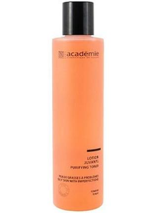 Очищающий лосьон для жирной кожи юванил  academie  /lotion juvanyl academie purifying toner1 фото