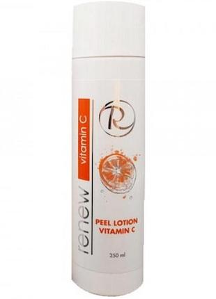 Renew peel lotion vitamin c - отшелушивающий лосьон с витамином с, 250 мл2 фото