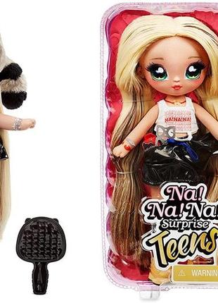 Кукла на на на сюрприз гретхен страйпс na na surprise teens fashion doll