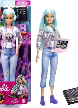 Лялька barbie music producer модна лялька барбі музичний продюсер