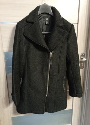 ❤️вовняне пальто косуха h&m