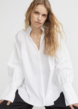 Блузка сорочка біла нова h&m