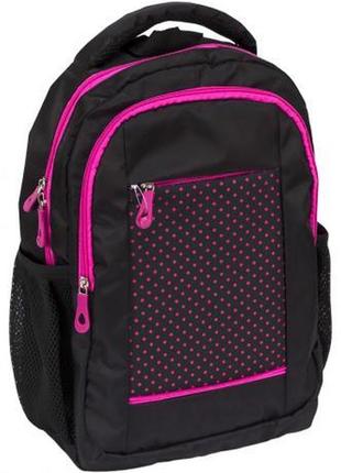 Рюкзак школьный space california розовый горошек 38х28х11см арт. 9807564 фото