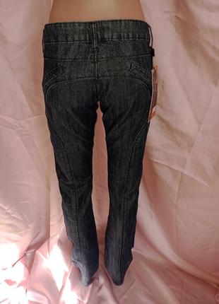 Новые переливающиеся джинсы/брюки с  блестинками climber. фирменные2 фото