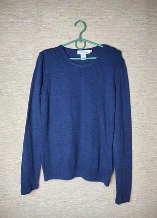 Синій світер джемпер пуловер