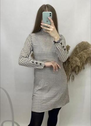 Платье в клетку h&m, divided 2