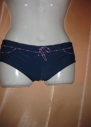 Спортивні труси плавки низ від купальника темно-синій roberto gold км1551 еластичні супер тягнуться,