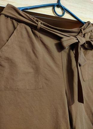 Широкие брюки брюки кюлоты британского бренда 17 &amp; co.2 фото