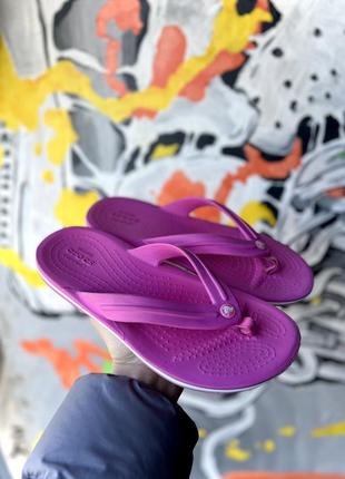 Crocs тапочки оригинал вьетнамки крокс 35 размер