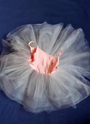 Балетная пачка early learning centre англия купальник розовый для танцев на 2-6 лет1 фото