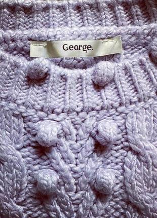 В’язаний вкорочений светр george2 фото