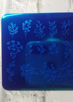 Пластина для стемпінгу стемпінга дизайну нігтів манікюру стемпінг пластини штамп лак холдер стемпинг