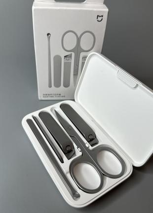 Манікюрний набір 5 в 1 xiaomi mijia nail clipper five piece set2 фото