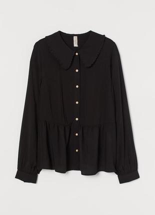 Новая блуза h&m из натуральной ткани