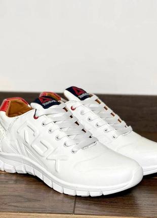 Кожаные кроссовки reebok4 фото