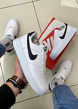 Кроссовки nike air force classic white