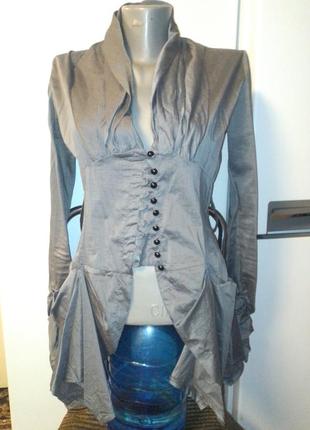 Блуза italy, шикарная, необычная, изысканная, не на каждый день1 фото