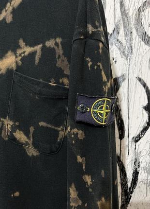 Винтажный кардиган stone island, кастомное, оригинал, 90-х годов, кэжуал, футбольное5 фото