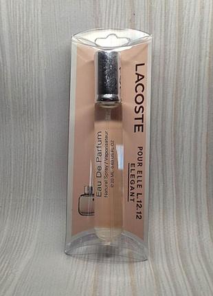 Жіночі парфуми lacoste eau de lacoste l.12.12 pour elle elegant (лакоста пур еле елегант) 20 мл