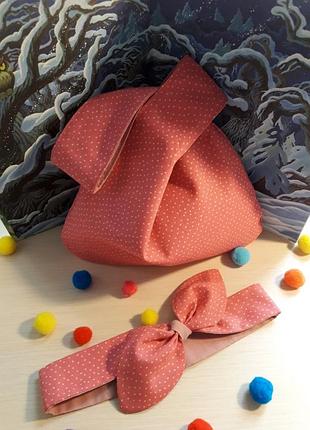 Комплект: сумочка и повязка " солоха"