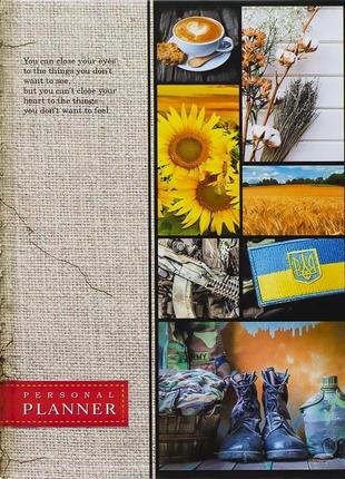 Ежедневник а5 недатированный 160л в линию тв.обложка укр арт.112827