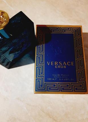 Versace eros parfum 100мл версаче эрос мужской парфюм парфюмированая вода  версаче ерос1 фото