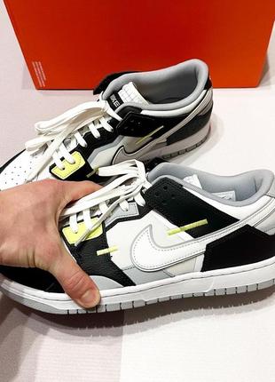 Новые оригинальные мужские кроссовки nike dunk low кожаные 45 размер5 фото