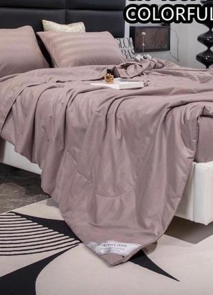 Сатинова постільна білизна -одіяло2 фото