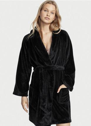 Короткий халатик short cozy robe victoria's secret оригинал