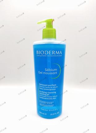 Bioderma sebium gel 500 ml гель для очищения