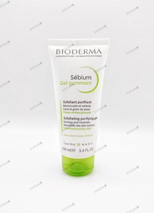 Bioderma sebium gel gommant пілінг 100 мл