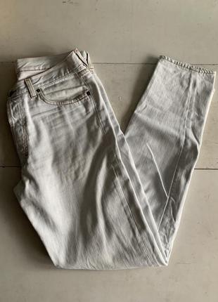 Винтажные белые мужские джинсы hugo boss / 34-34\/ ретро, винтаж, wrangler, levis, lee, patagonia, hm, hm, h&m