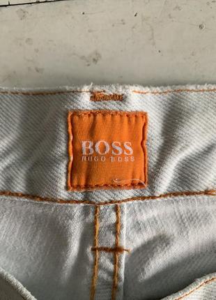 Вінтажні білі чоловічв джинси hugo boss / 34-34 /// ретро, вінтаж, wrangler, levis, lee, patagonia, hm, h&m5 фото