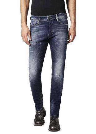 Diesel tepphar men’s slim-carrot denim jeans rrp - $190 джинси