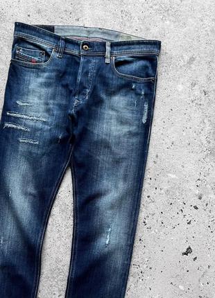 Diesel tepphar men’s slim-carrot denim jeans rrp - $190 джинси4 фото