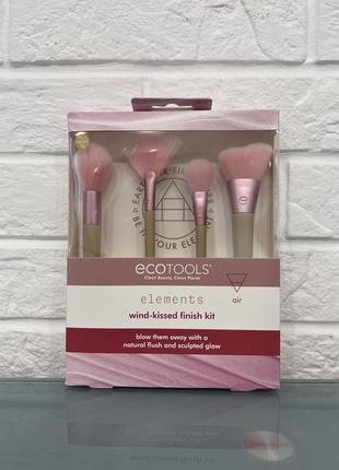 Набір пензлів для макіяжу ecotools elements wind-kissed finish kit1 фото