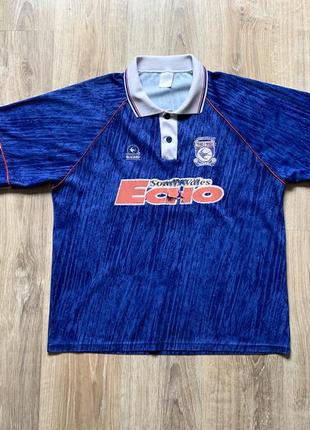 Мужская коллеционная футбольная форма bluebird cardiff city 1992