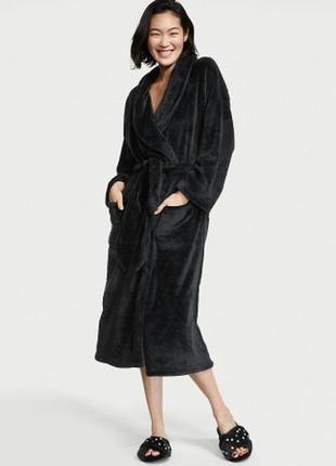 Длинный халат plush long robe victoria’s secret оригинал