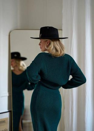 Костюм в выпускаемый женский юбка и свитер6 фото