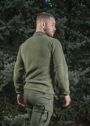 M-tac кофта nord fleece polartec army olive m-tac кофта олива військова кофта армійська