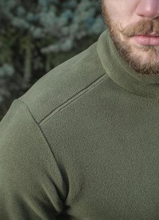 M-tac кофта nord fleece polartec army olive m-tac кофта олива військова кофта армійська