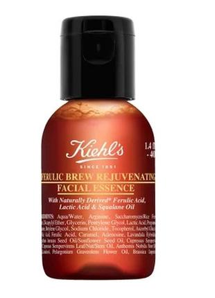 Эссенция для ухода за лицом kiehl's ferulic brew facial treatment essence with lactic acid, 40мл